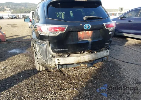 2015 Toyota Highlander Hybrid Limited Platinum V6 из США, поврежденный, VIN 5TDDCRFH1FS009600